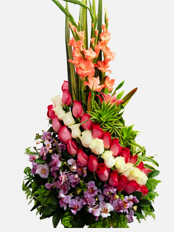 arreglo floral para cumpleaños a domicilio en Cali