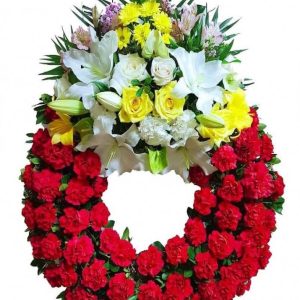 Ramo Fúnebre Insignia Presidencial Clásico a Domicilio en Cali - Imagen 2